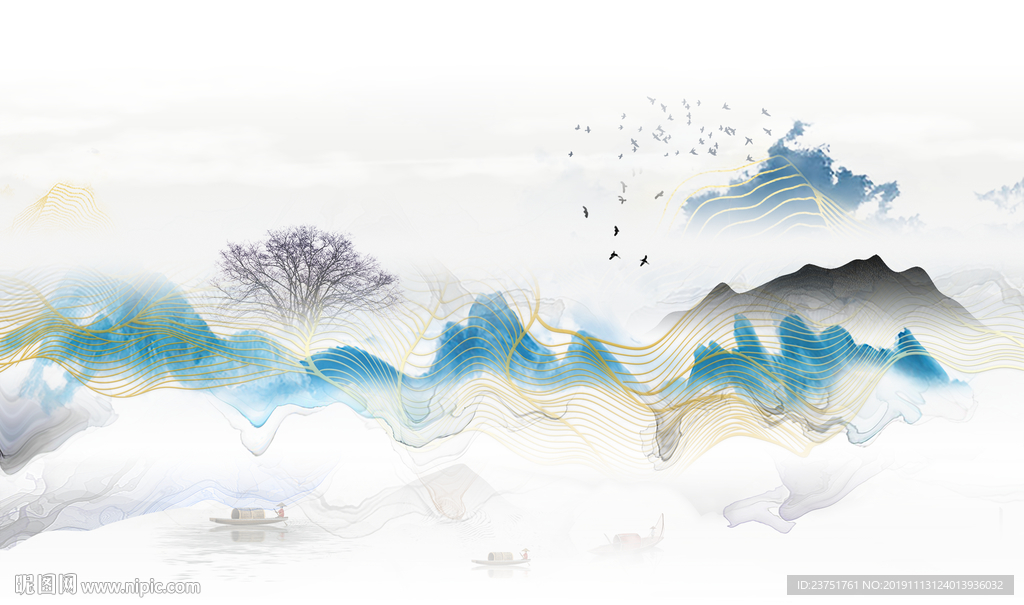 水墨画