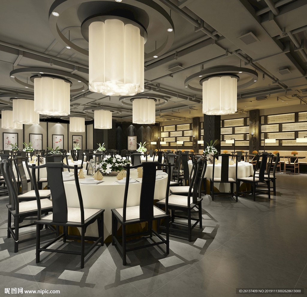 新中式酒店餐厅