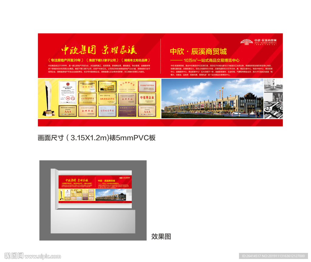 项目展板