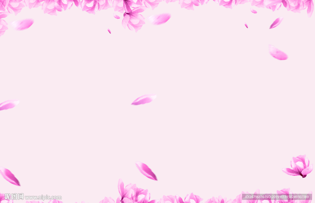 花瓣背景