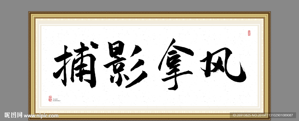 捕影拿风