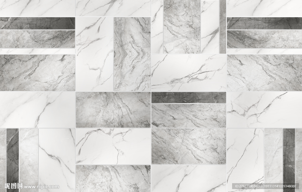 黑白灰 黑白石纹 多边形石纹