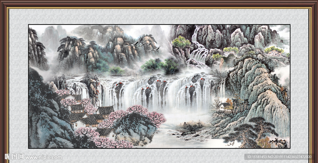 国画山水