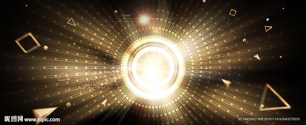 黑金海报背景