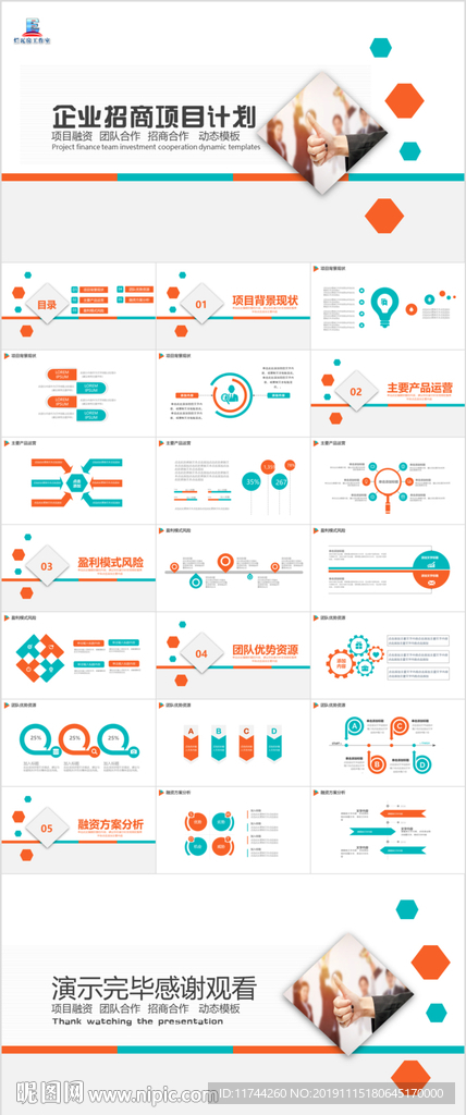企业招商项目融资PPT