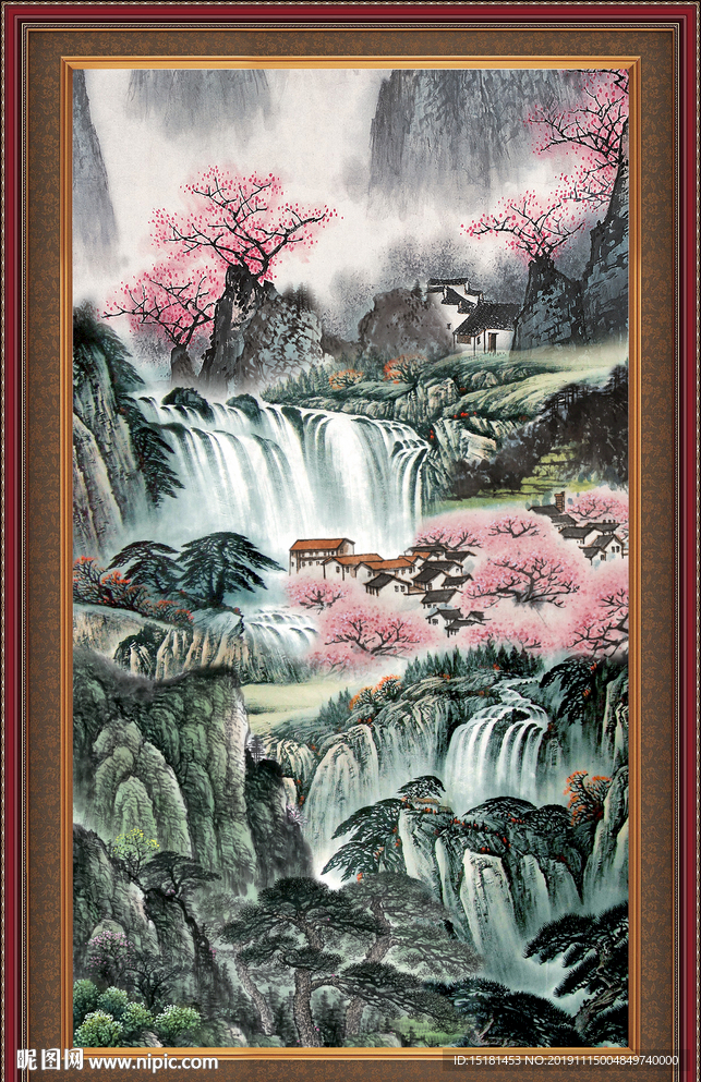 中堂画国画