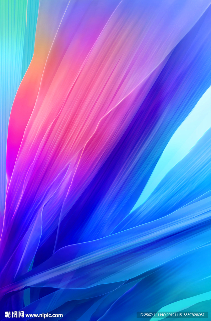 炫彩抽象海报背景