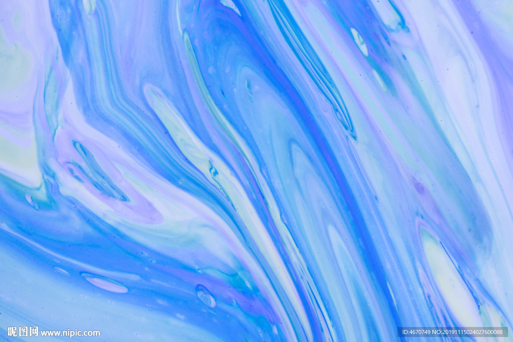 蓝色大理石纹理背景