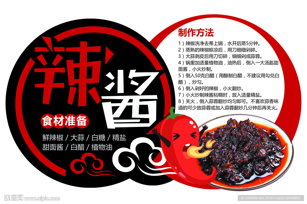 辣酱宣传牌