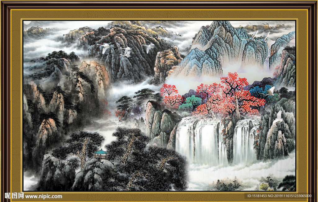 山水画