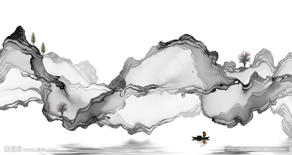 水墨画