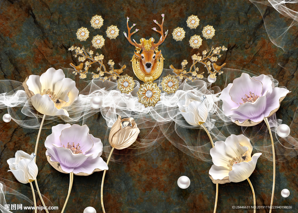 北欧背景墙北欧装饰画