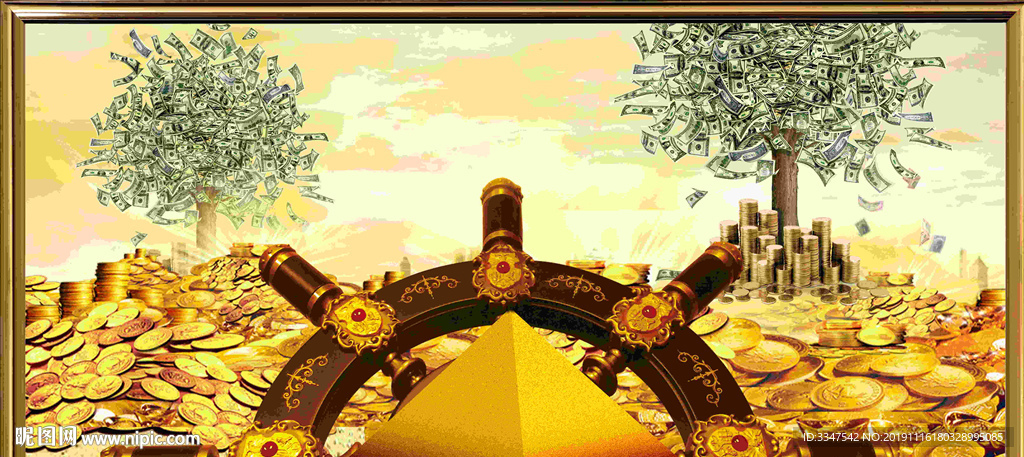 淘金潮 背景画