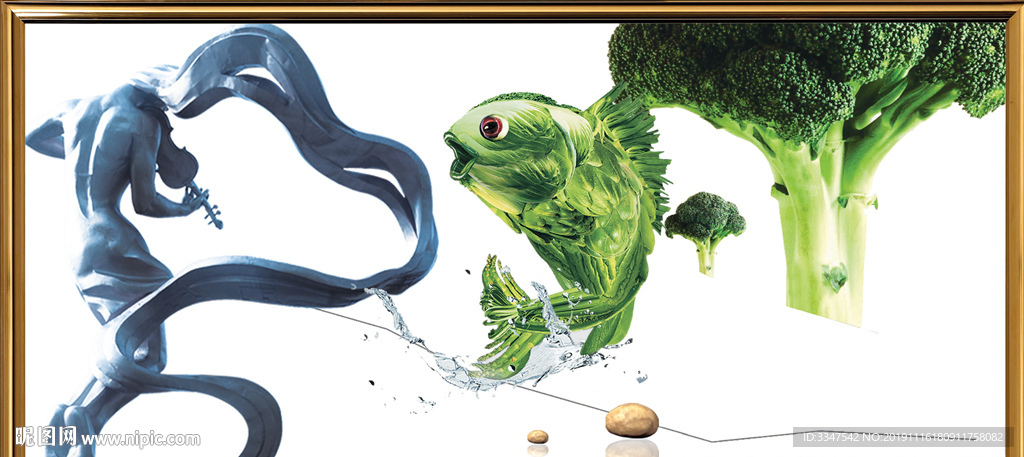 栩栩如生 背景画