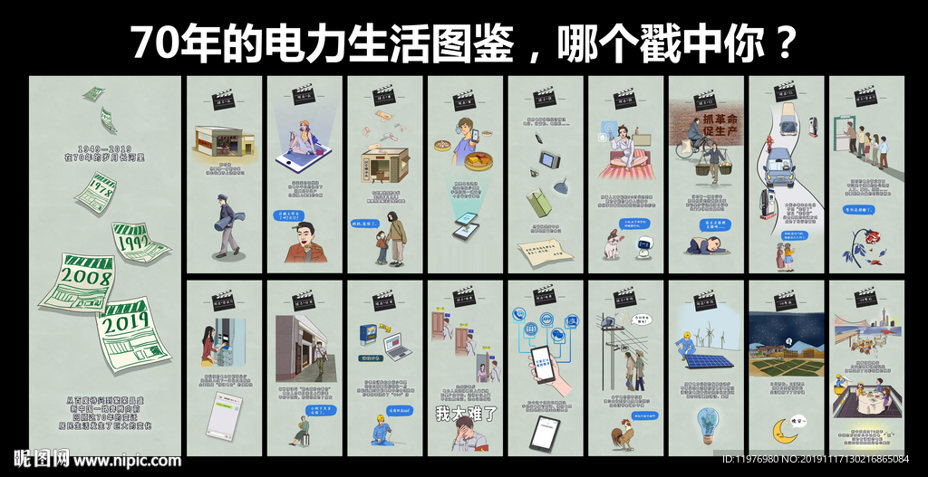 70年的电力生活图鉴