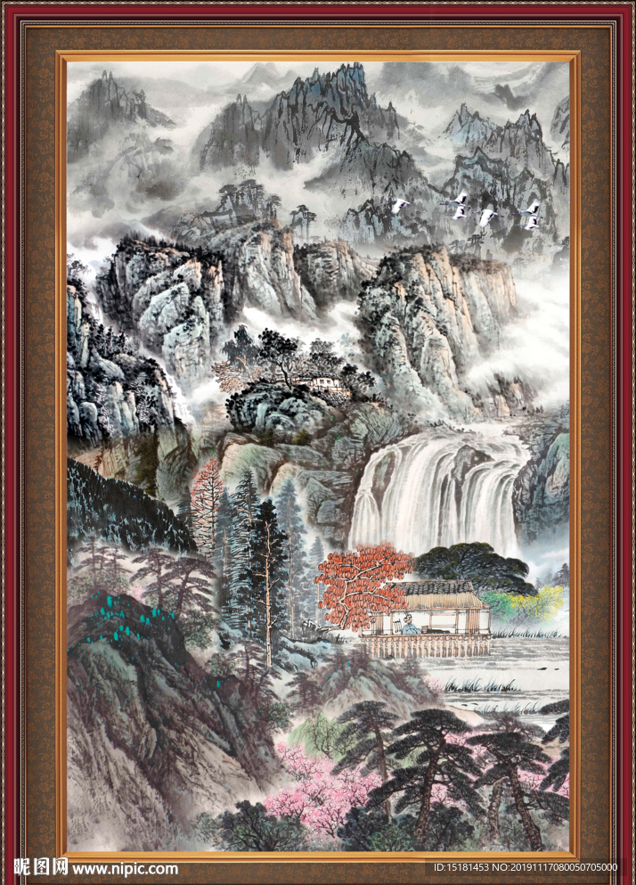 山水风景图