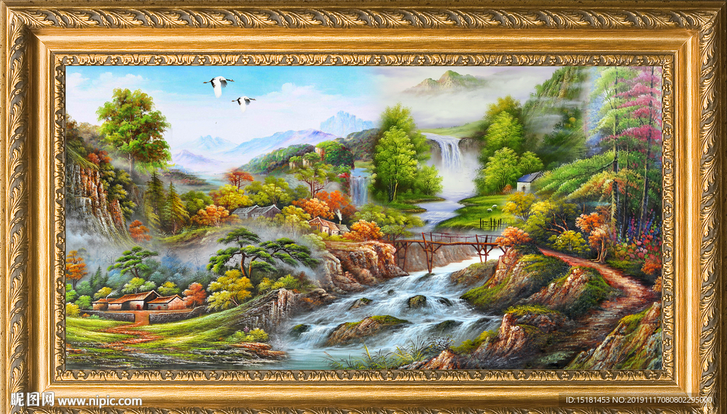 油画