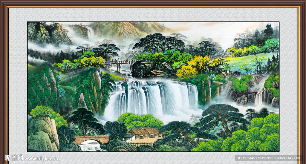 山水风景图