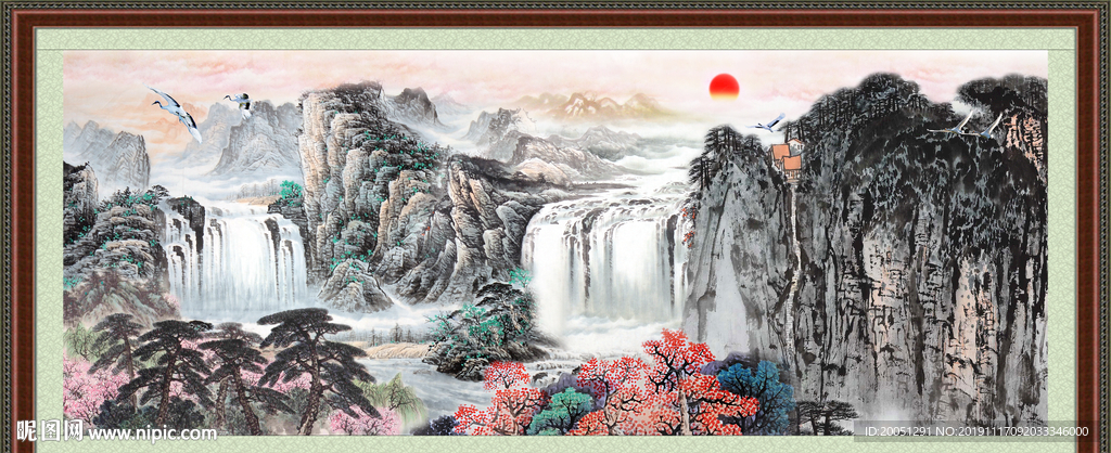 山水风景图