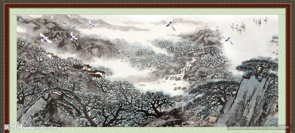 国画山水