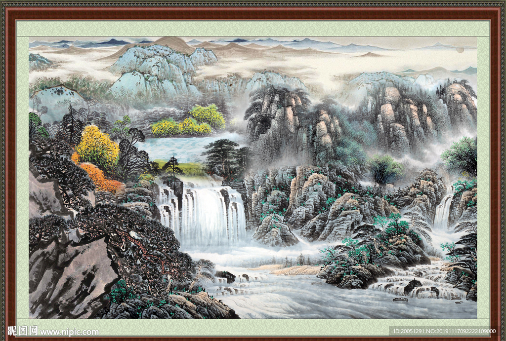 国画山水