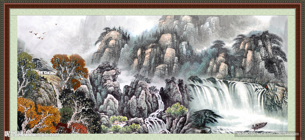 国画山水
