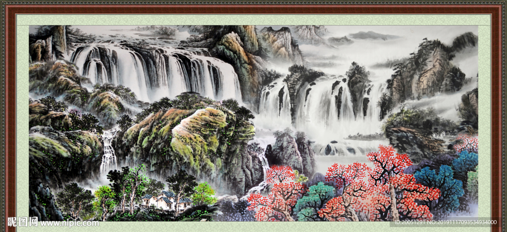 山水风景图
