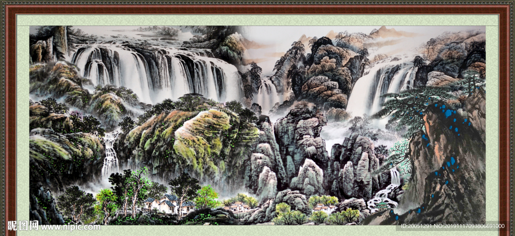 国画山水