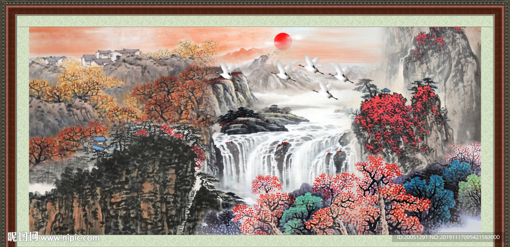 国画山水