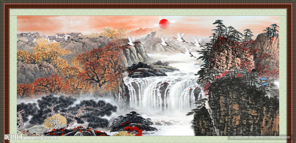 国画山水