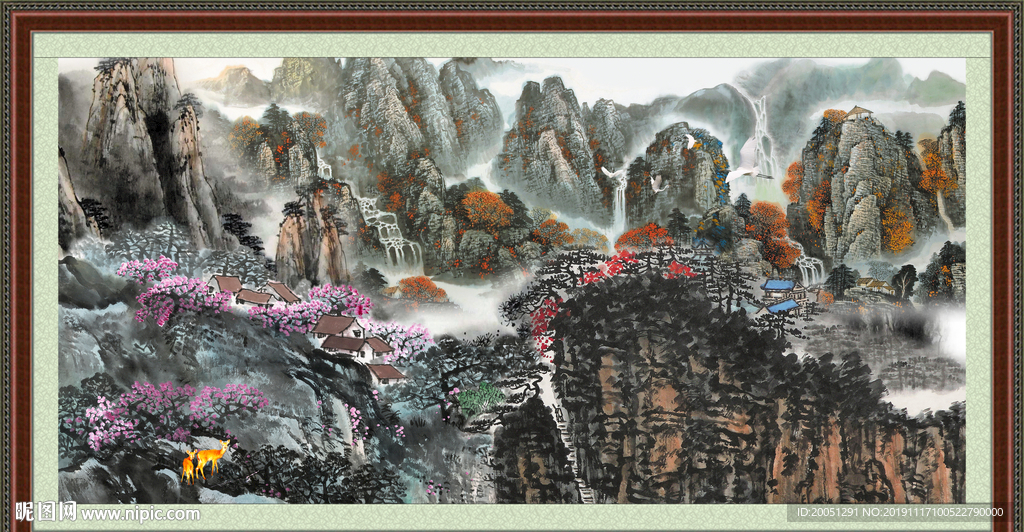 国画山水