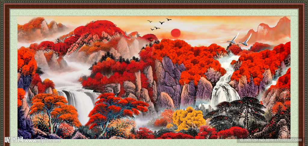万山红遍