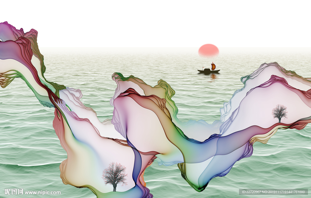 水墨画