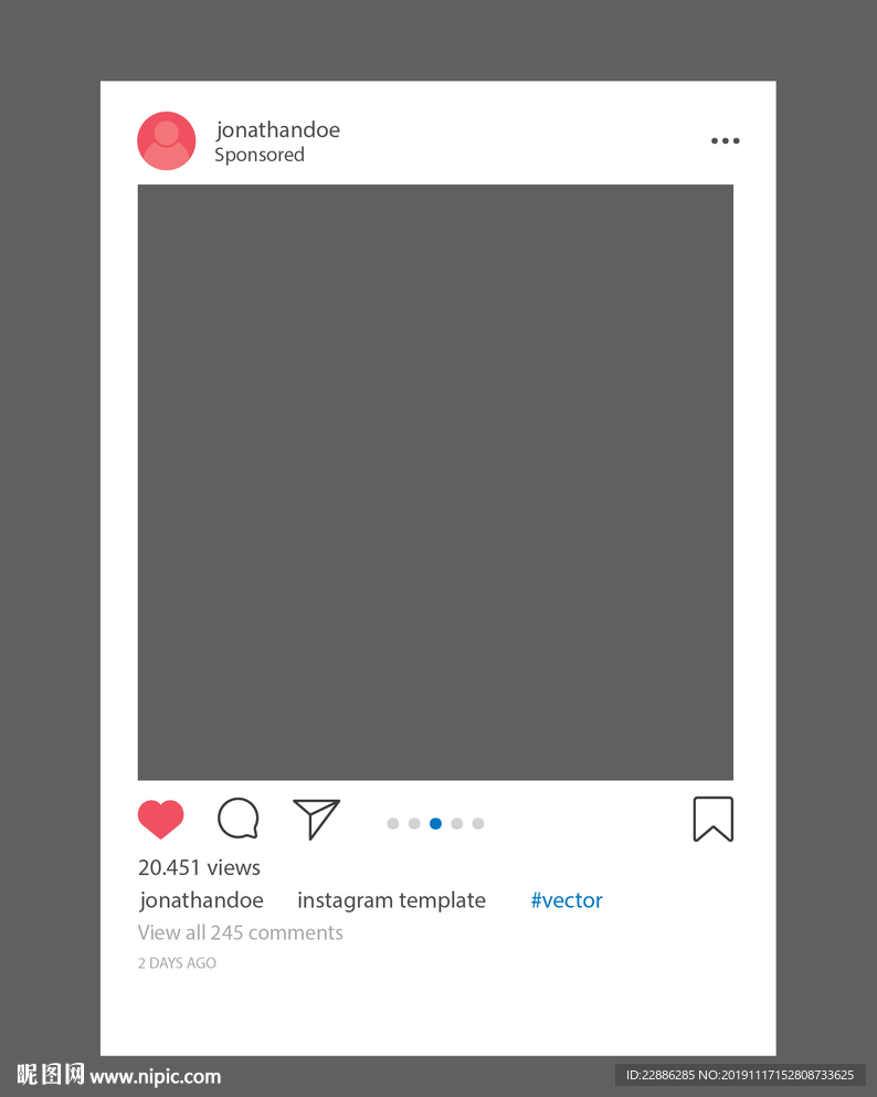 Instagram牌照框