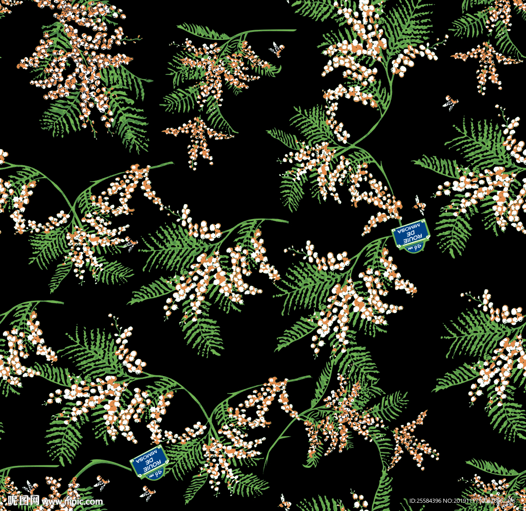 碎花 女装图案 泳衣图案