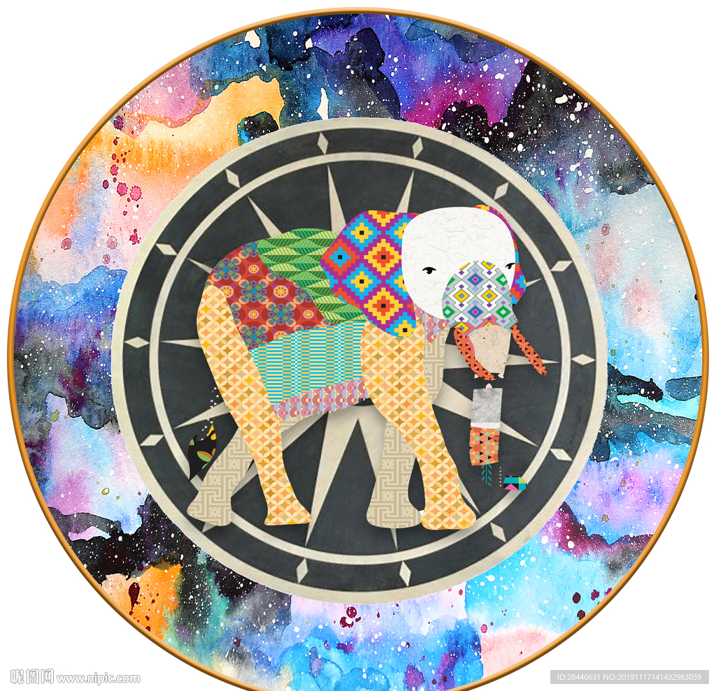 北欧装饰画地毯地画