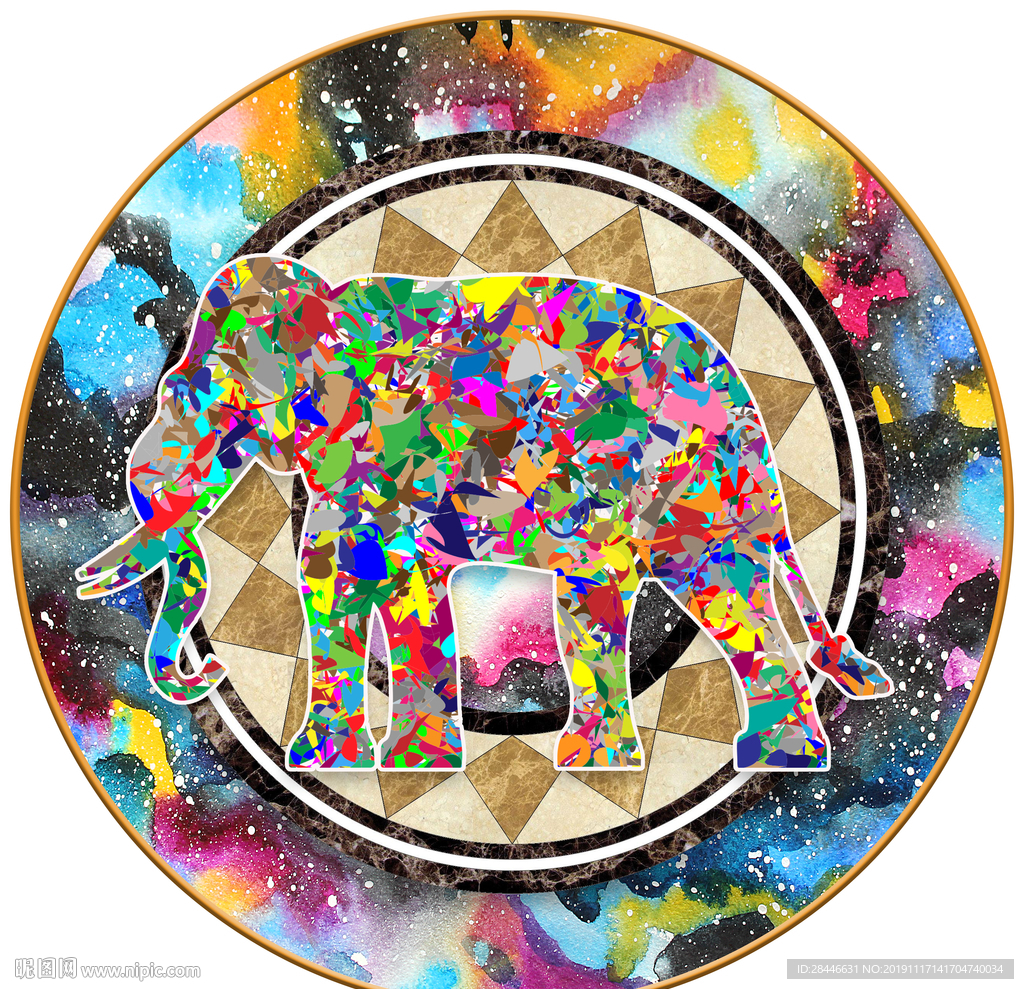 北欧装饰画地毯