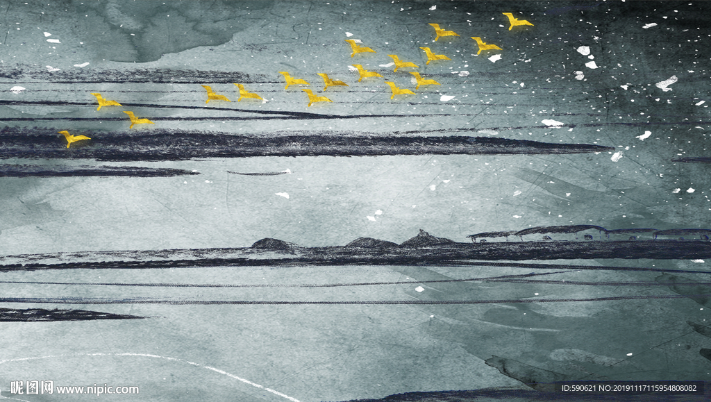 抽象油画
