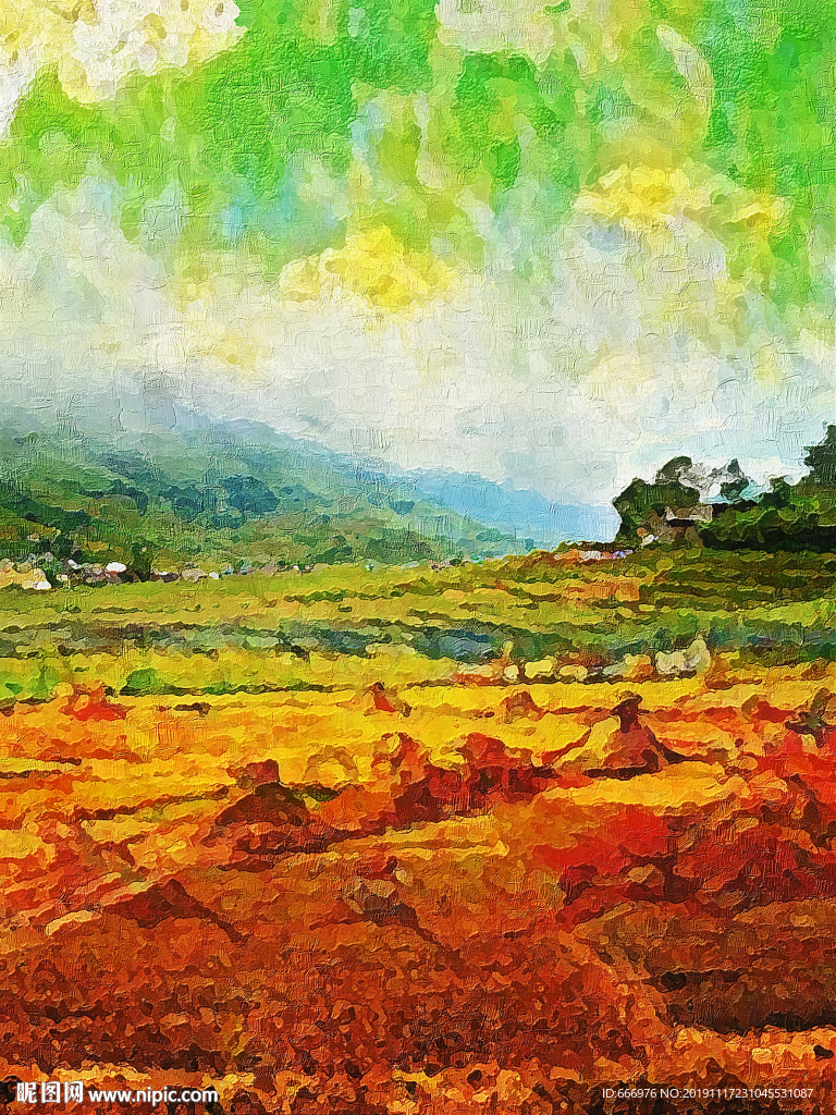 油画