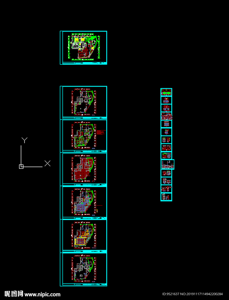 某中式餐厅施工图