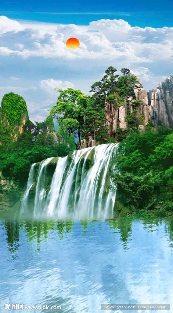 山水风景画