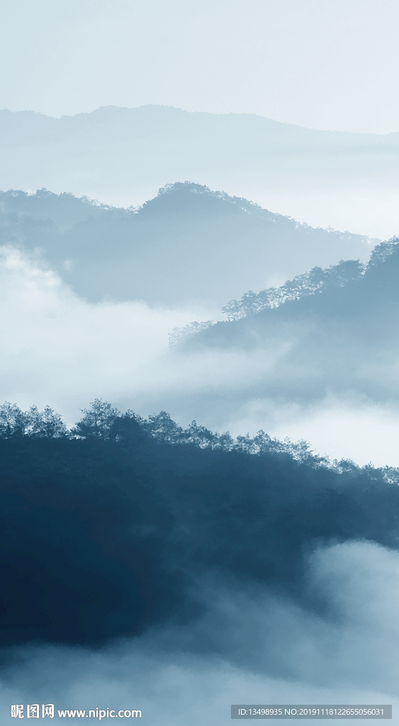 水墨山水画