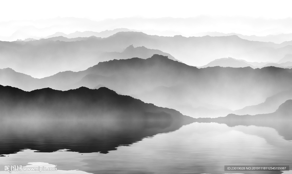 水墨画
