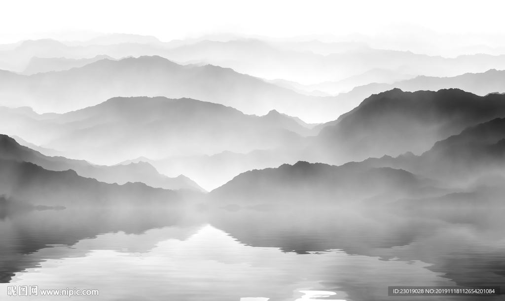 水墨画