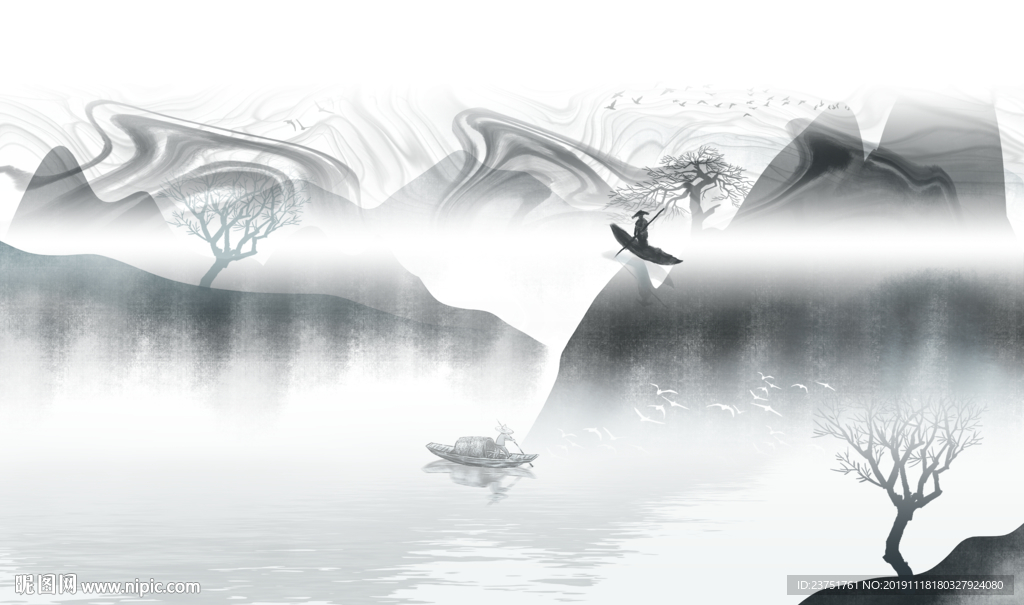 水墨山水
