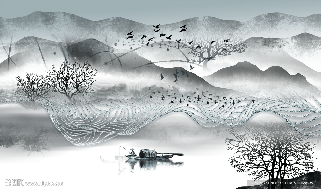 山水画