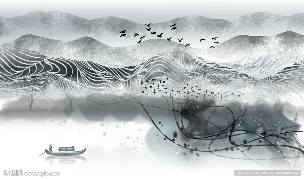 山水画