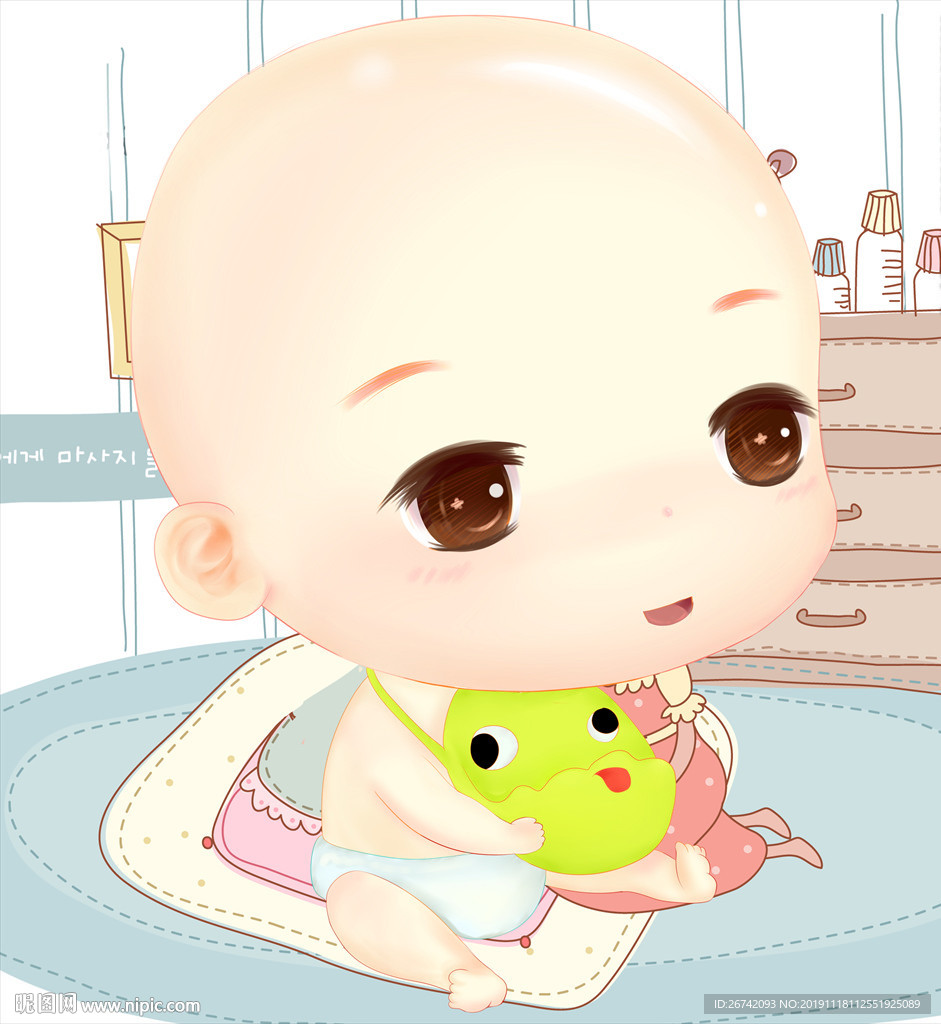 原创Q版 PSD精细分层人物