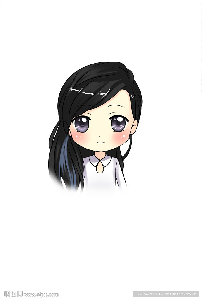 原创Q版 PSD精细分层人物