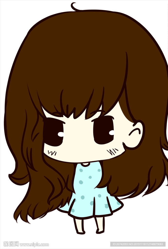 原创Q版 PSD精细分层人物